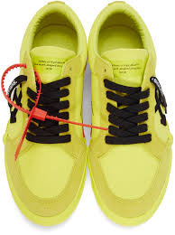 Ssense Exclusive Yellow Low Vulcanized Sneaker