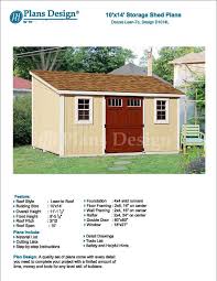 Garden Storage Lean To Shed Plans
