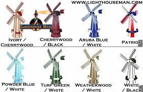 polywood decorative lawn windmills