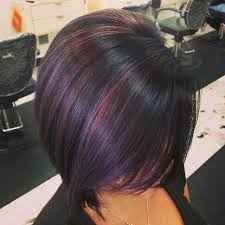 Plum hair color on black girls is something we'd love to see more often. I Love This Plum Hair Hair Styles Cherry Hair