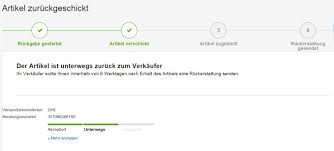 Dhl sendungsverfolgung deutschland und ausland. Problem Mit Versandetikett Fur Rucksendung Ebay Community