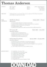 Microsoft Office 2007 Resume Template Free Office Resume Templates