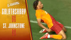 Galatasaray 1 - 1 St. Johnstone UEFA Avrupa Ligi (MAÇ ÖZETİ VE GOLLERİ) -  YouTube