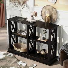 Anbazar X Shaped Console Table Accent