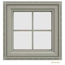 Casement Window With Colonial Grids