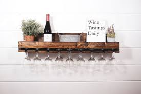 Wine Rack Wine Glass Rack Wall Mounted