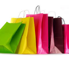 Buying paper bags online Inhouse Luxury Printed Carrier Bags