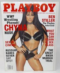 Playboy Magazine - November 2000 - Chyna WWF: Hugh Hefner: 0092567388134:  Amazon.com: Books