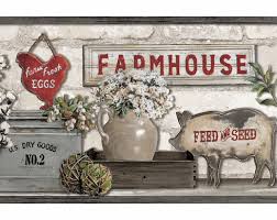 879639 farmhouse shelf gray wallpaper