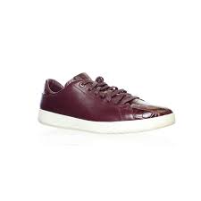 Sport oxford with leather uppers. Cole Haan Womens Grandpro Tennis Burgundy Fashion Sneaker Size 7 5 Overstock 31636554