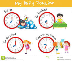 Exact Children Daily Schedule Chart Learning Resources Daily