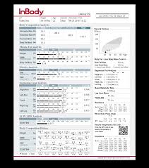 Understand The Inbody Result Sheet Inbody Usa