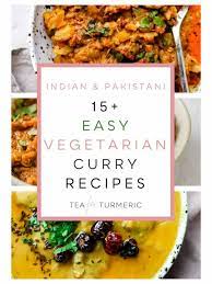 easy vegetarian curry recipes indian