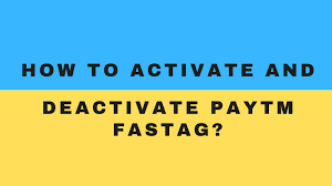 to activate and deactivate paytm fas