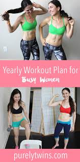 Yearly Workout Plan For Busy Women 12