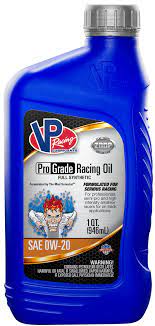 0w 20 full synthetic racing oil