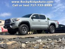 The tacoma is offered in six trim levels: 2019 Toyota Tacoma Double Cab Trd Sport 4x4 V6 Rocky Ridge Auto Sales