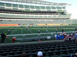 Paul Brown Stadium View From Lower Level 111 Vivid Seats