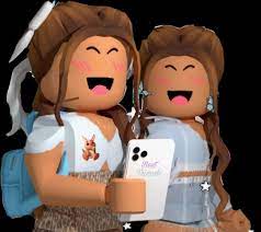 best friends are hanging out in roblox