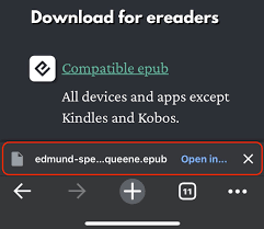 how to open an epub file and what it