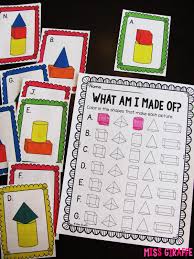 Lessons, activities, resources, crafts and strategies for teaching shapes. Miss Giraffe S Class Composing Shapes In 1st Grade
