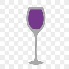 Purple Wine Glass Png Transpa