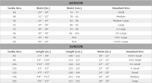 hockey pants sizing chart guide to
