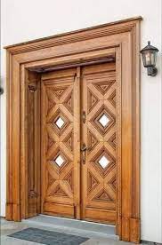 exterior teak wood main door for home