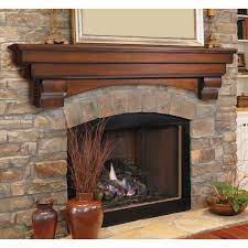 The Auburn Fireplace Mantel Shelf From