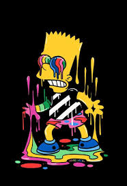 bart simpson trippy wallpapers top