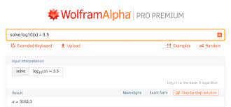Math Tools In Wolfram Alpha