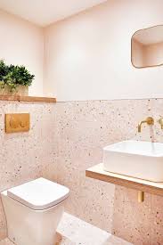 Glam Pink And Gold Bathroom Decor Ideas