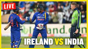 LIVE: Ireland v India Cricket