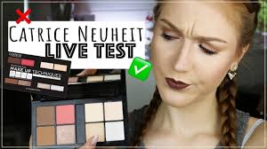 catrice neuheit live test make up