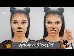 glam cat halloween halloween tutorial