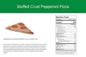 stuffed crust pepperoni pizza st