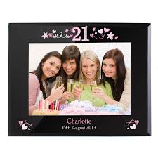 personalised 21st birthday photo frame