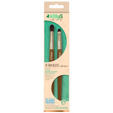 brow brushes set bamboo collection