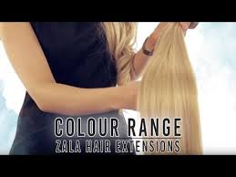 Zala Hair Extensions Colour Range