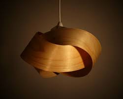 Wood Veneer Light Shade Twist In 2019 Diy Pendant Light
