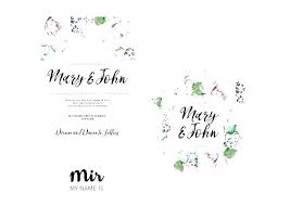 Dinner Place Name Cards Template