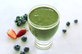 berry good kale green smoothie berry