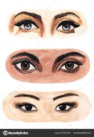beautiful eyes women diffe races