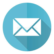 Ilustração Do Conceito De Envelope Do ícone De Vetor De Design Plano Azul De Email Ilustração do Vetor - Ilustração de correspondência, lido: 173305750