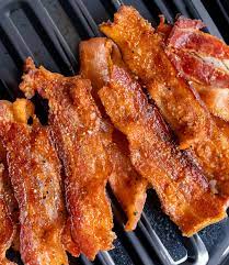 air fryer bacon crispy and perfect