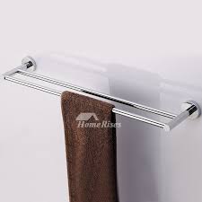 Ltj Chrome Towel Rack Luxury Brass Wall