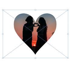 how to create a heart in photo