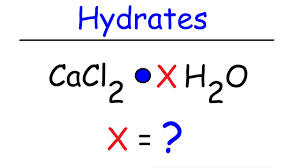hydrated ionic compound