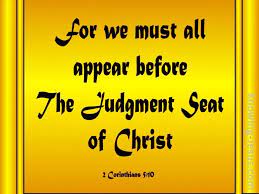 8 verses about judgement seat
