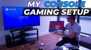 my ps4 gaming setup ps4 unboxing